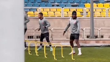 ویدیو| پرسپولیس در شهید کاظمی تمرین کرد/ باکیچ هم بود