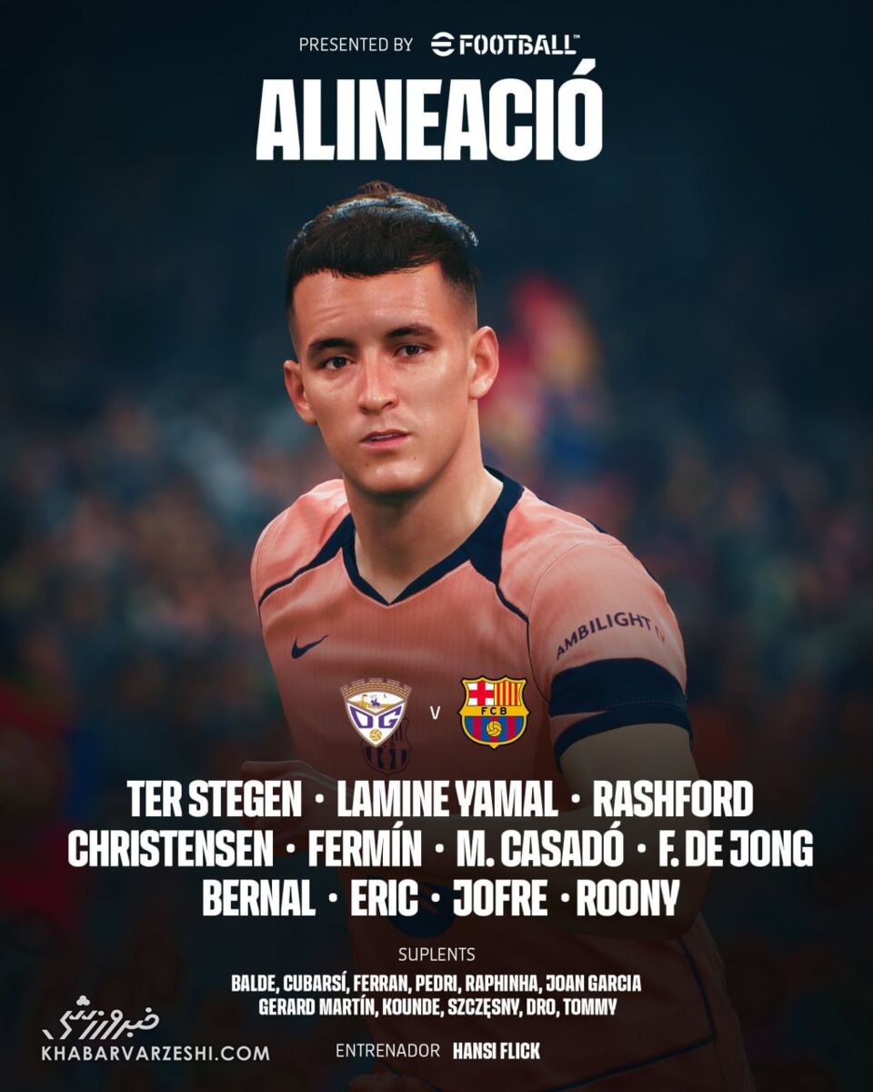 ترکیب بارسلونا مقابل گوادالاخارا/ چهره تیم فلیک در جام حذفی کلا عوض شد +عکس