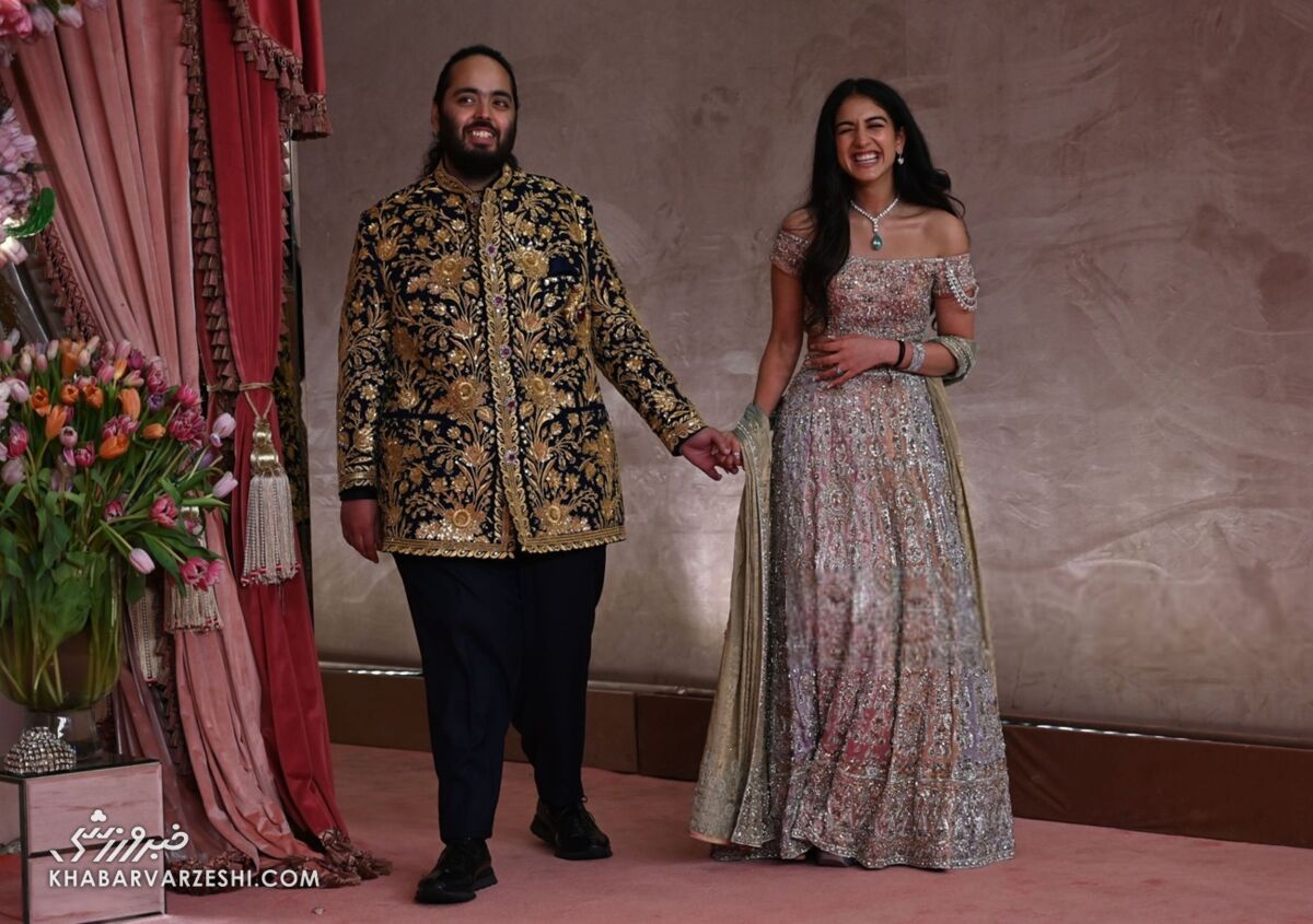 آنانت آمبانی و رادیکا مرچنت