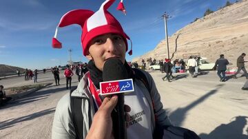 ویدیو| هوادار تراکتور: از همدان به تبریز آمدم!