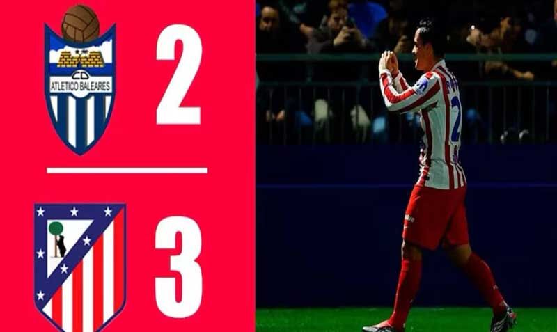 ویدیو| خلاصه بازی بالیارس ۲ - اتلتیکو مادرید ۳ در جام حذفی اسپانیا