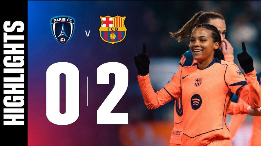 ویدیو| زنان بارسلونا رقیب ندارند/ خلاصه بازی پاریس ۰ - بارسلونا ۲