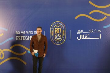 ویدیو| توصیف وریا غفوری از استقلال/ چهره محبوب در مراسم ۸۰ سالگی آبی‌ها