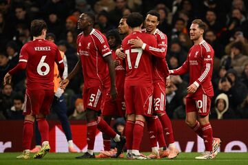 تاتنهام ۱ - لیورپول ۲/ رنگ زنبق‌های سفید در خانه قرمز شد