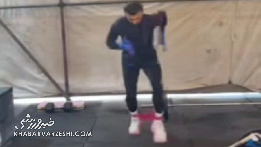 ویدیو| تمرینات خاص رامین رضاییان به اینستاگرام آسانی رسید!
