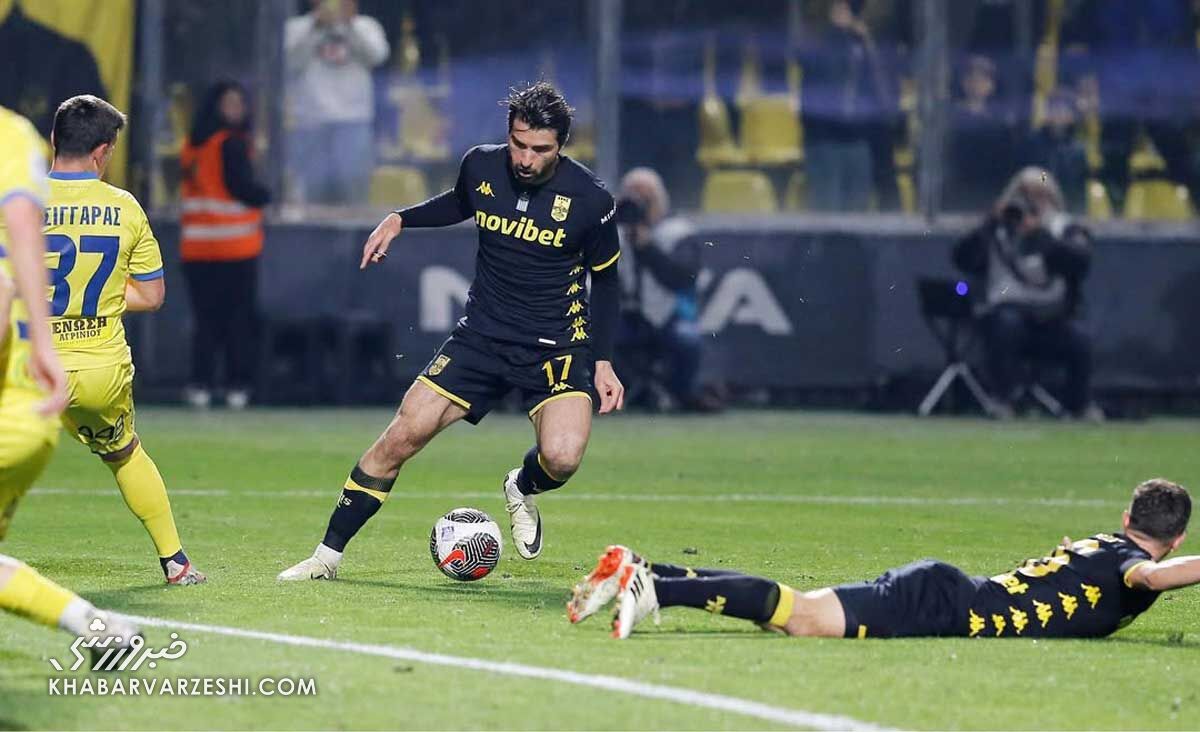 انصاری فرد در لیگ یونان