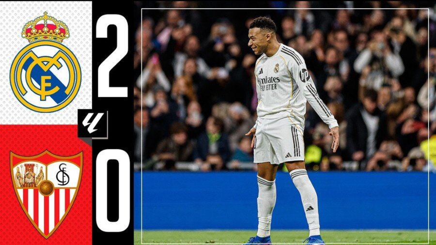ویدیو| خلاصه بازی رئال مادرید ۲ – سویا ۰/ ضربه پنالتی، کادوی تولد شد!