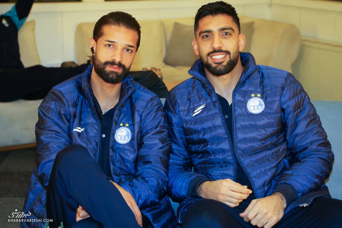 استقلال پرواز کرد؛ سفر به بحرین رضاییان و جلالی بی‌انضباط +تصاویر