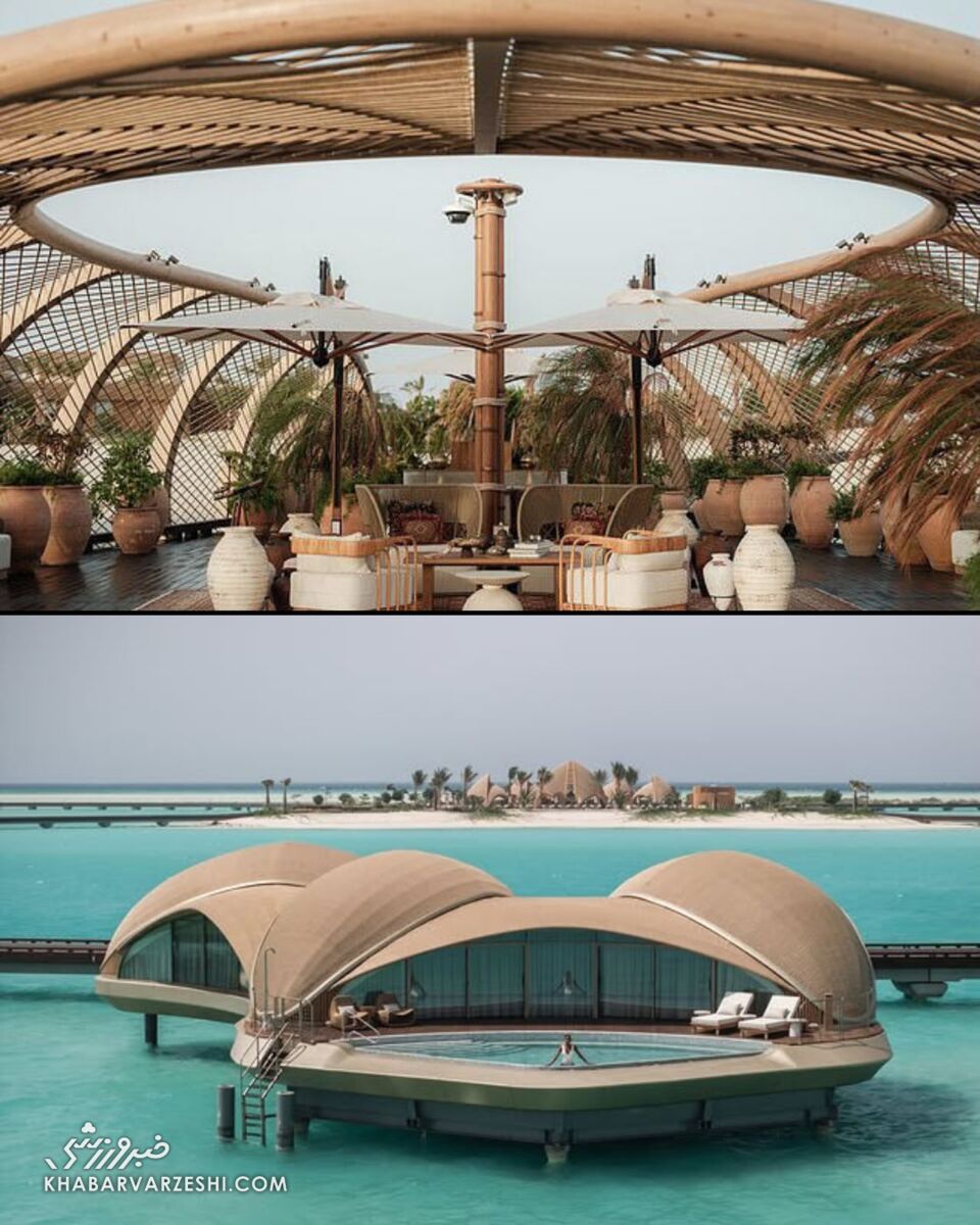 زندگی لوکس رونالدو و جورجینا در دریای سرخ