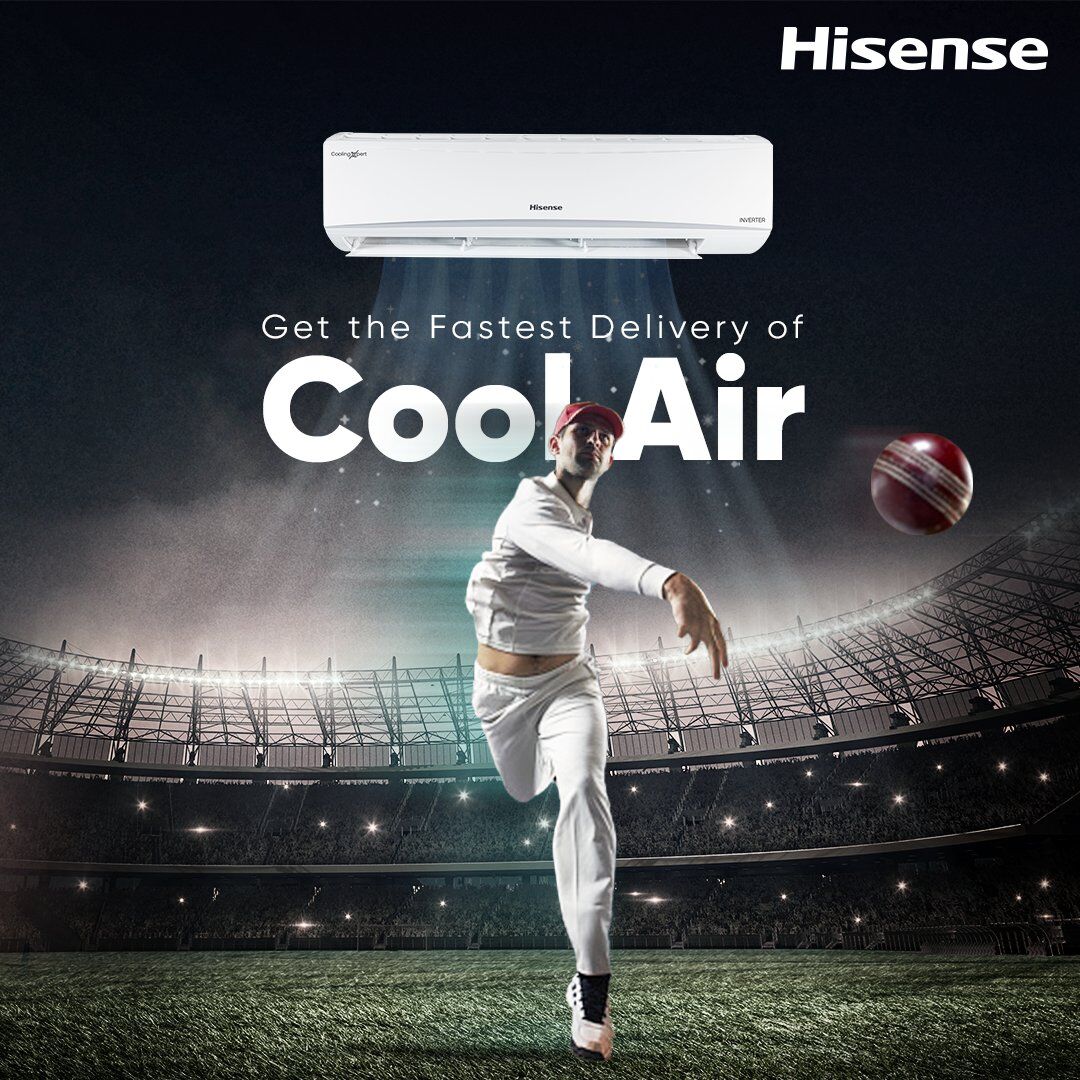 کولر گازی هایسنس؛ سرمایش سریع و هوای مطبوع برای تمرین بدون خستگی