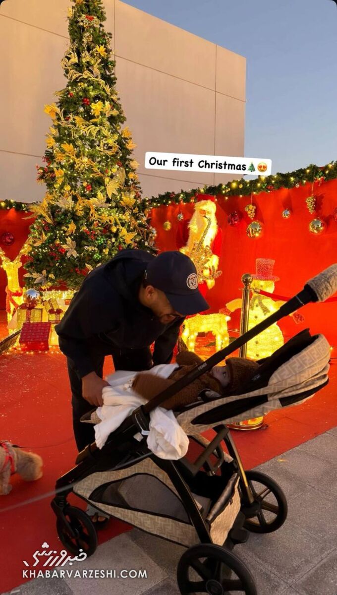 جشن کریسمس سه نفری با نیمار آسیا +عکس