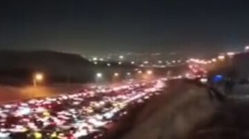 ویدیو| شادی خیابانی در تبریز پس از صعود تراکتور