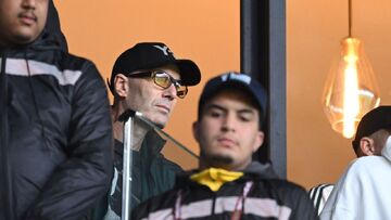 ویدیو| زیدان در حال تماشای بازی پسرش در جام ملت‌های آفریقا