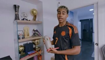 ویدیو| یامال یوتیوب را ترکاند؛ ۲ لوح ویژه برای اولین ویدیو