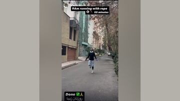 ویدیو| رضاییان در خیابان؛ ادامه سریال تمرینات رامین!