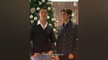 ویدیو| پیام کریسمش مشترک رونالدو و کاکا!