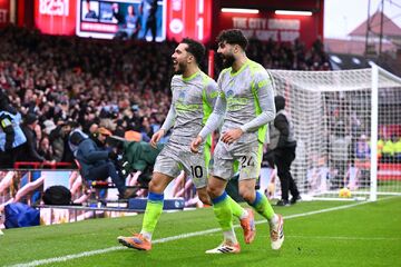 ناتینگام فارست ۱ - منچسترسیتی ۲/ جشن کریسمس سیتیزن‌ها با صدرنشینی