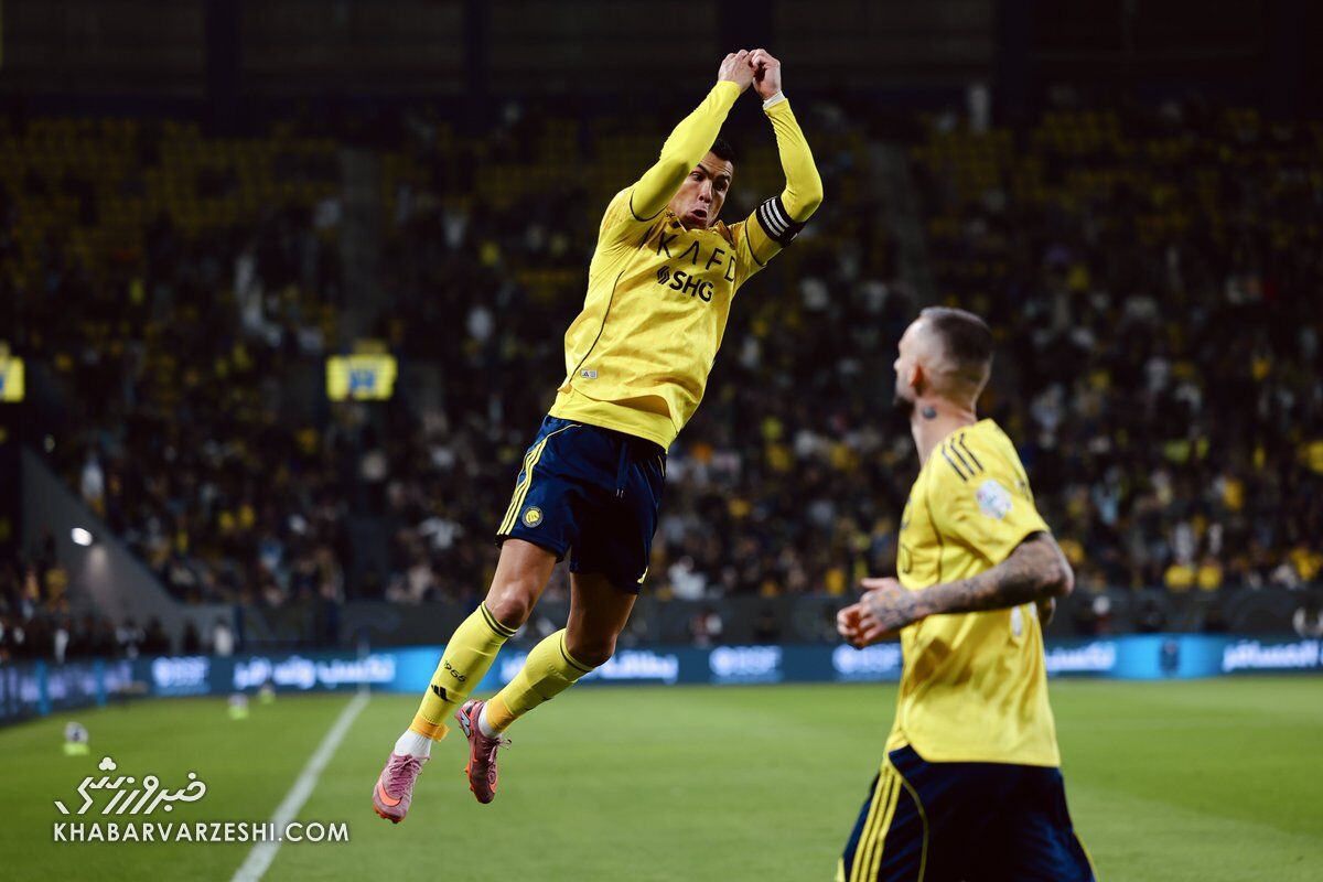 رونالدو با جت سریعالسیر نزدیک به گل ۱۰۰۰/ فریم به فریم با پرواز النصر روی بالهای کاپیتان کریس +عکس و ویدیو