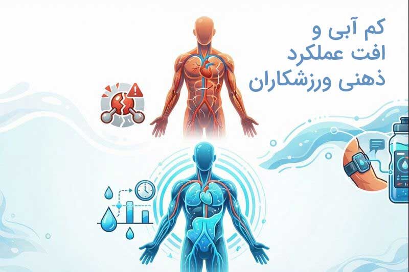 کم آبی و افت عملکرد ذهنی ورزشکاران