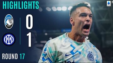 ویدیو| خلاصه بازی آتالانتا ۰ - اینتر ۱/ صدرنشین کریسمس