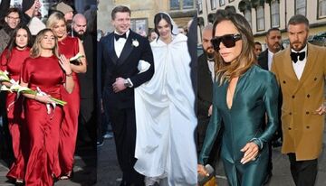 عروسی جنجالی دختر دوست صمیمی دیوید بکام با قهرمان المپیک؛ ورود باشکوه بکام‌ها +ویدیو