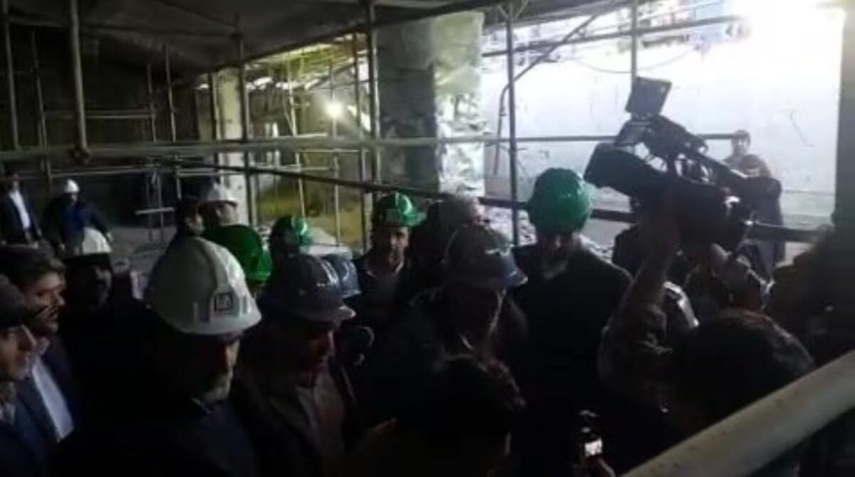 ویدیو| معاون پزشکیان در ورزشگاه آزادی: ۸۵ درصد کار تمام شده!