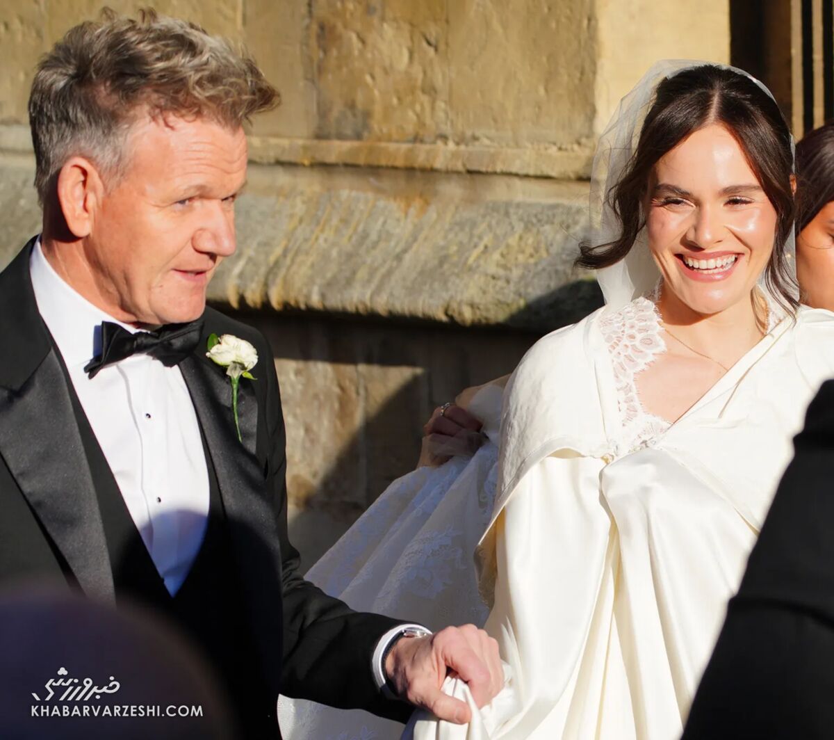 گوردون رمزی و دخترش هالی