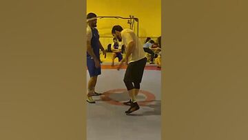 ویدیو| حسن یزدانی و کادیف در تمرین سرشاخ شدند!