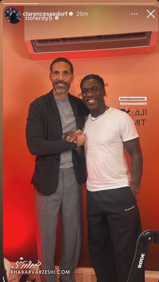 سیدورف به استقلالیها آدرس داد/ مشاور ورزشی آبیها کنار ستاره سابق سرخها در دربی +عکس