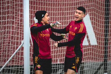 ویدیو| دیبالا دروازه‌بان شد!