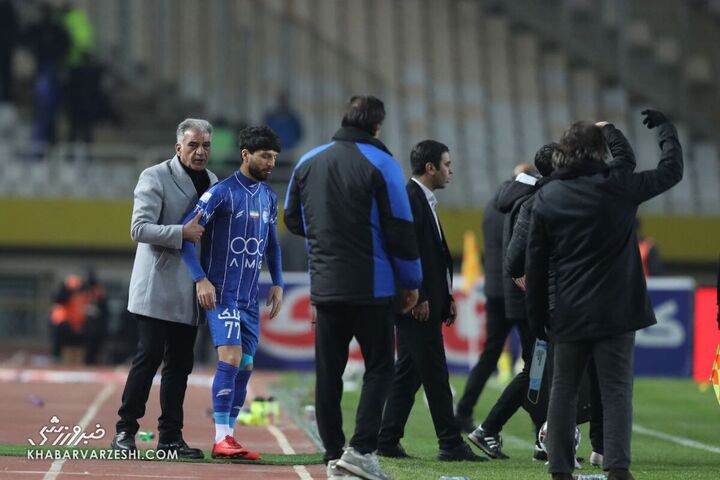 بیژن طاهری و جلال‌الدین ماشاریپوف؛ سپاهان - استقلال