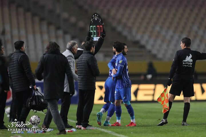 عارف غلامی و جلال‌الدین ماشاریپوف؛ سپاهان - استقلال