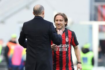 مودریچ: آلگری کمی شبیه آنچلوتی است اما...