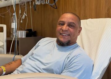 بازگشت لبخند رئال و برزیل؛ روبرتو کارلوس مرخص شد +عکس