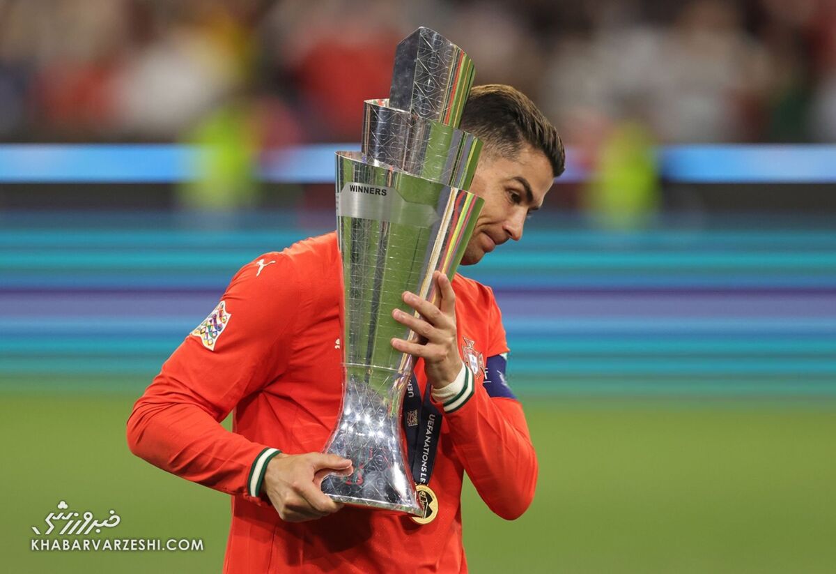 کریستیانو رونالدو و قهرمانی لیگ ملتها