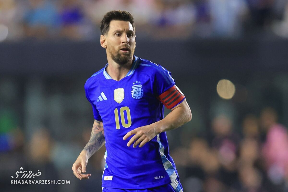 لیونل مسی در تیم ملی آرژانتین