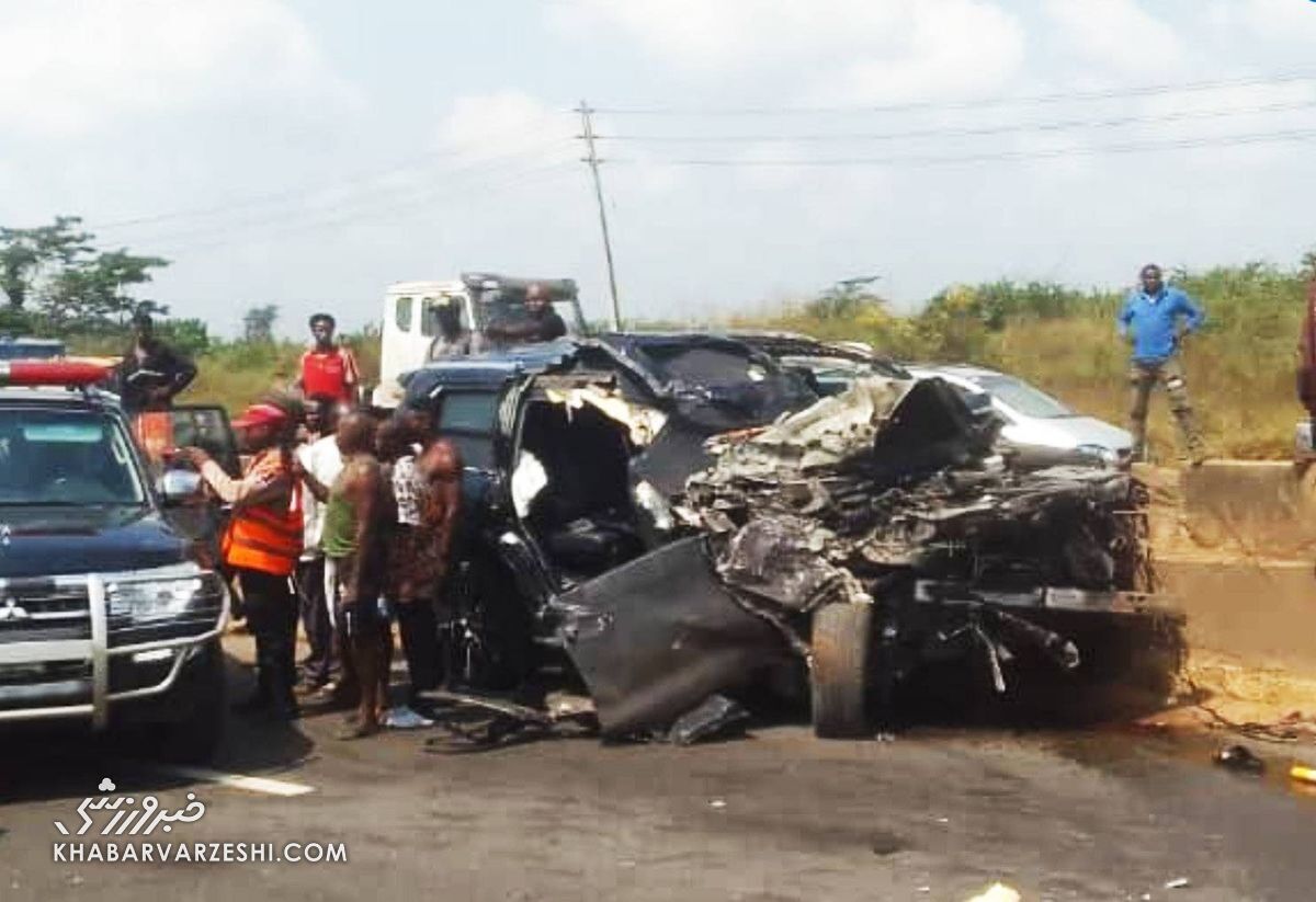 تصادف شدید آنتونی جاشوا و سینا قائمی