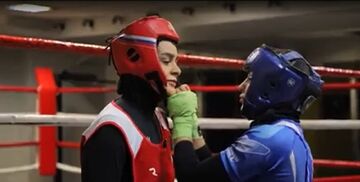 ویدیو| بوکس زنان ایران پشت درهای بسته!