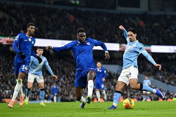 منچسترسیتی ۱ - چلسی ۱/ پیروزی سیتیزن‌ها لحظه آخر خراب شد