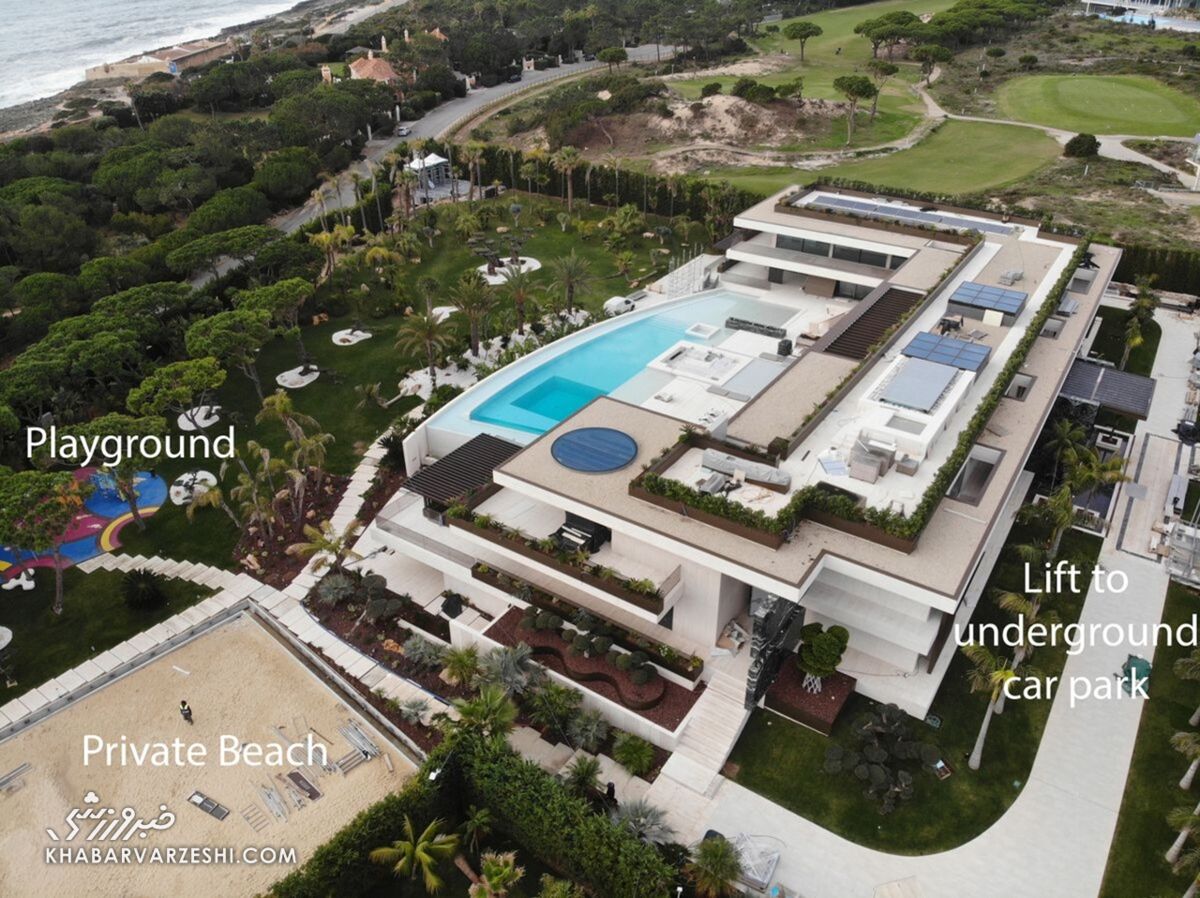 ملک اشرافی کریستیانو رونالدو در پرتغال