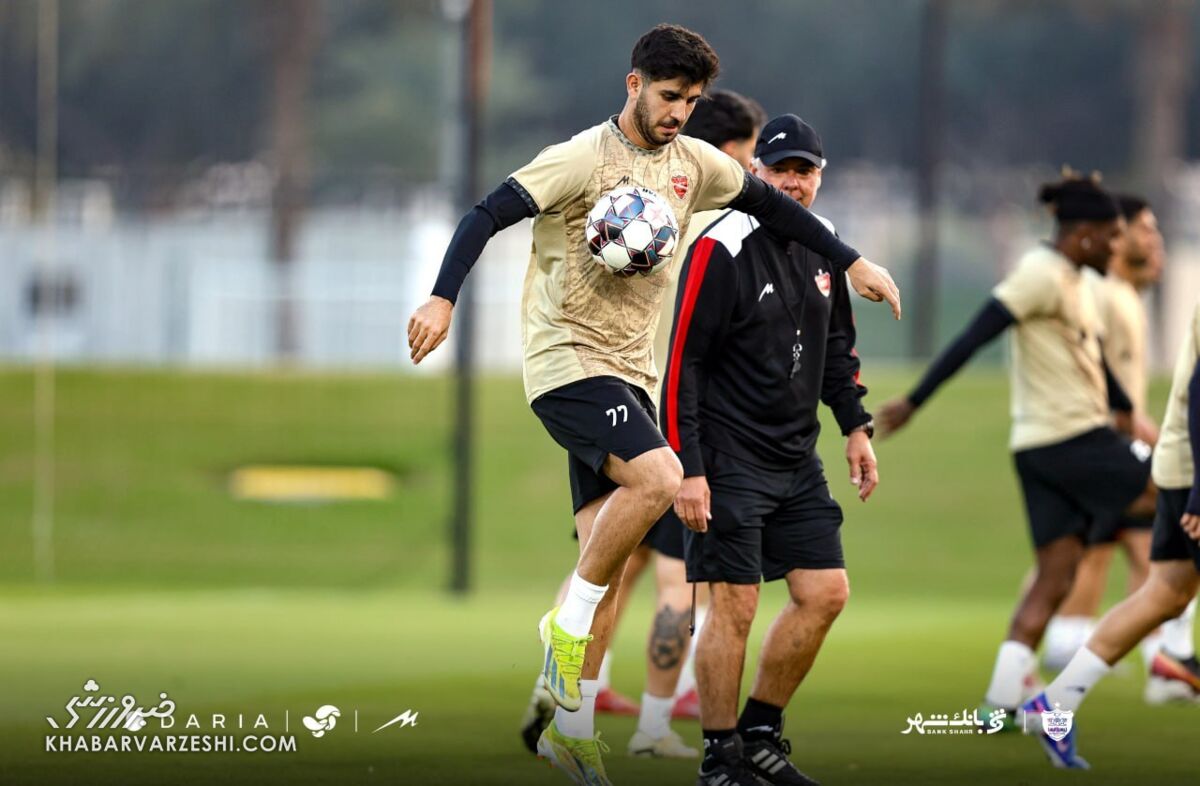 تاکتیکهای اوسمار با حضور ستاره جدید پرسپولیس +عکس