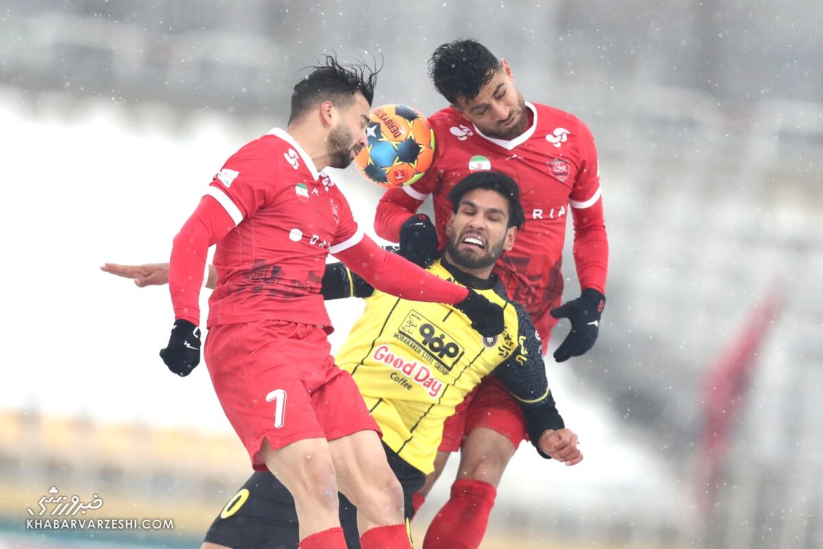 گل ناعادلانه سپاهان به پرسپولیس پرسپولیس و سپاهان