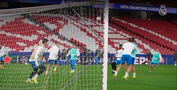 ویدیو| گل‌های تماشایی در تمرین رئال مادرید پیش از مصاف اروپایی