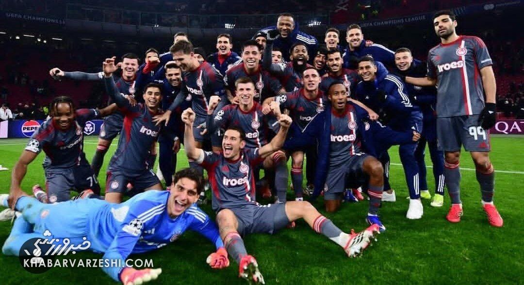 واکنش مهدی طارمی به جشن بازیکنان و هواداران المپیاکوس +عکس و ویدیو