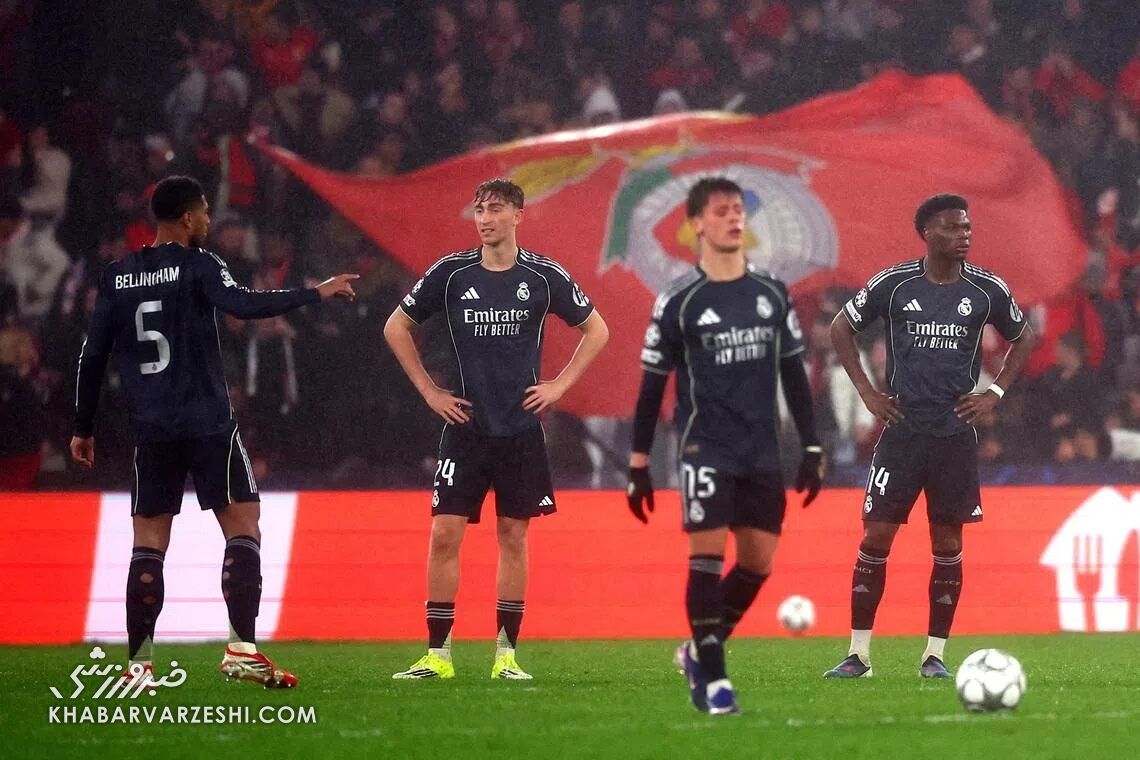 واکنش رئال به قرعه پلی‌آف و مصاف دوباره با بنفیکا؛ عجیب است