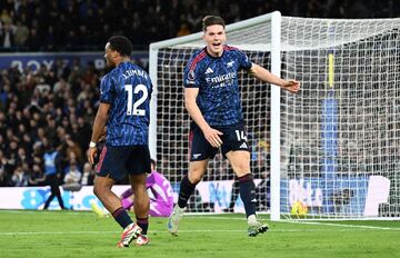 ویدیو| خلاصه بازی لیدز ۰ - آرسنال ۴/ کولاک توپچی‌های صدرنشین