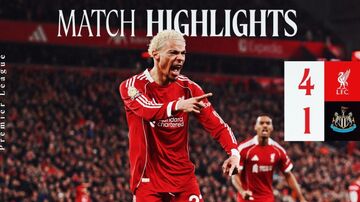 ویدیو| خلاصه بازی لیورپول ۴ - نیوکاسل ۱/ بریس اکیتیکه در دو دقیقه