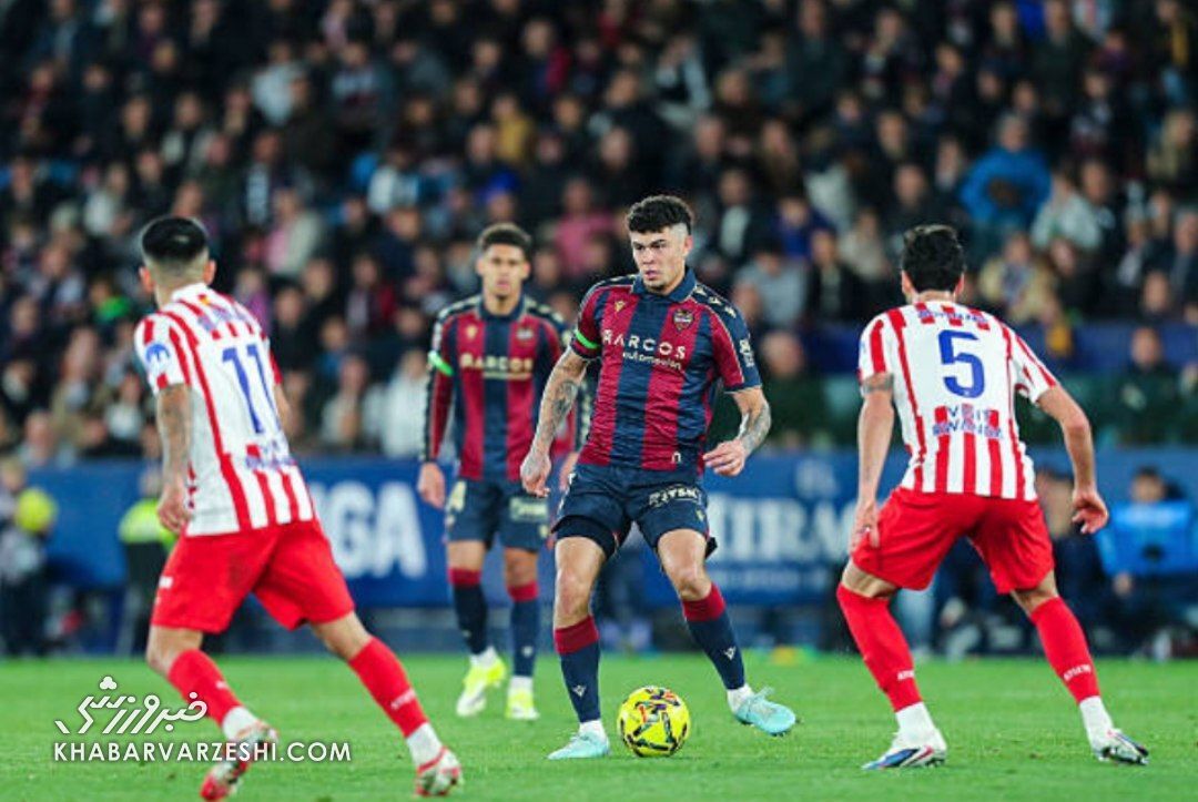 ویدیو| خلاصه بازی لوانته ۰ – اتلتیکومادرید ۰