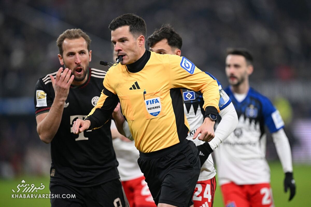 انفجار خشم بایرن پس از تساوی در هامبورگ؛ بدترین داوری عمرم!