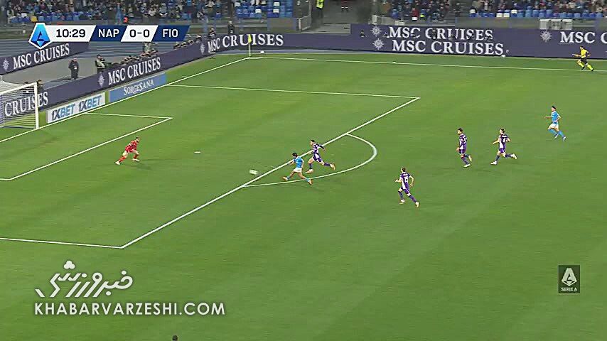 ویدیو| خلاصه بازی ناپولی ۲ – فیورنتینا ۱